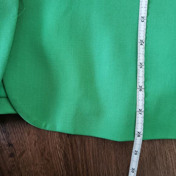 BABATON Atelier‎ Aritzia Vogue Oversized Blazer 2/M Green Preppy Career Office - Picture 9 of 9
